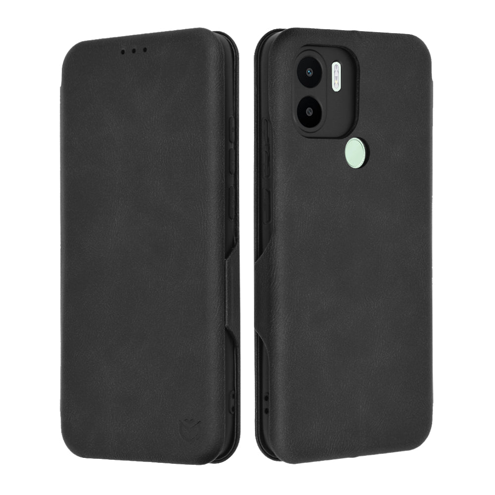 Coque pour Xiaomi Redmi A2+ / A1+, Techsuit, Safe Wallet Plus, Noire