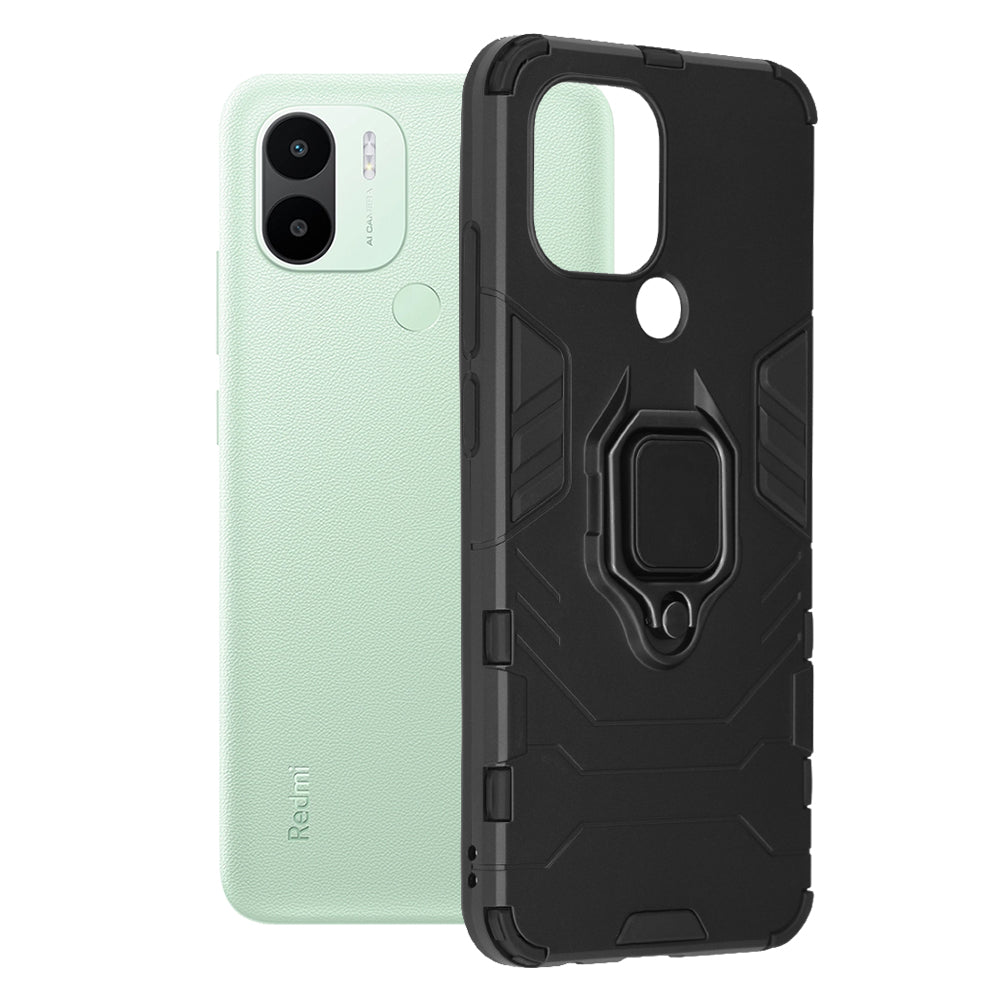 Coque pour Xiaomi Redmi A2+ / A1+, Techsuit, Shield, Noire