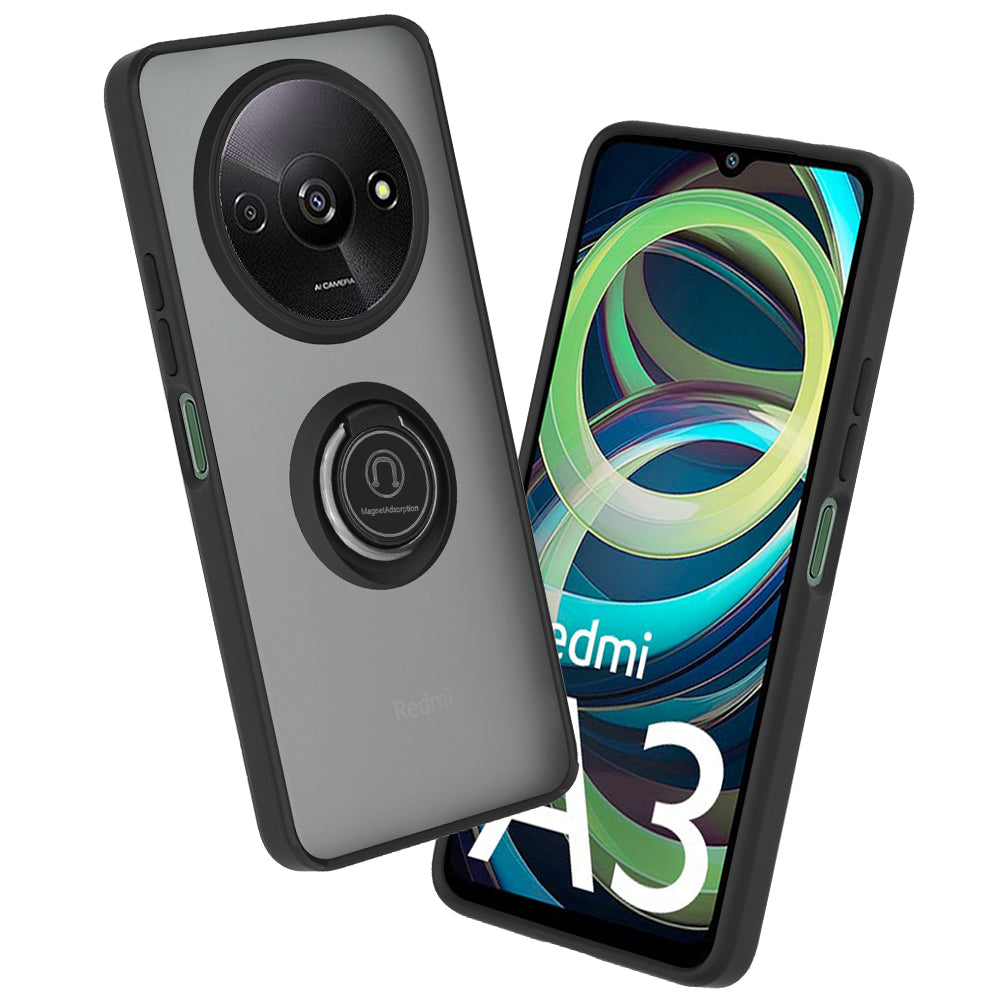 Coque pour Xiaomi Redmi A3x / A3, Techsuit, Glinth, Noire