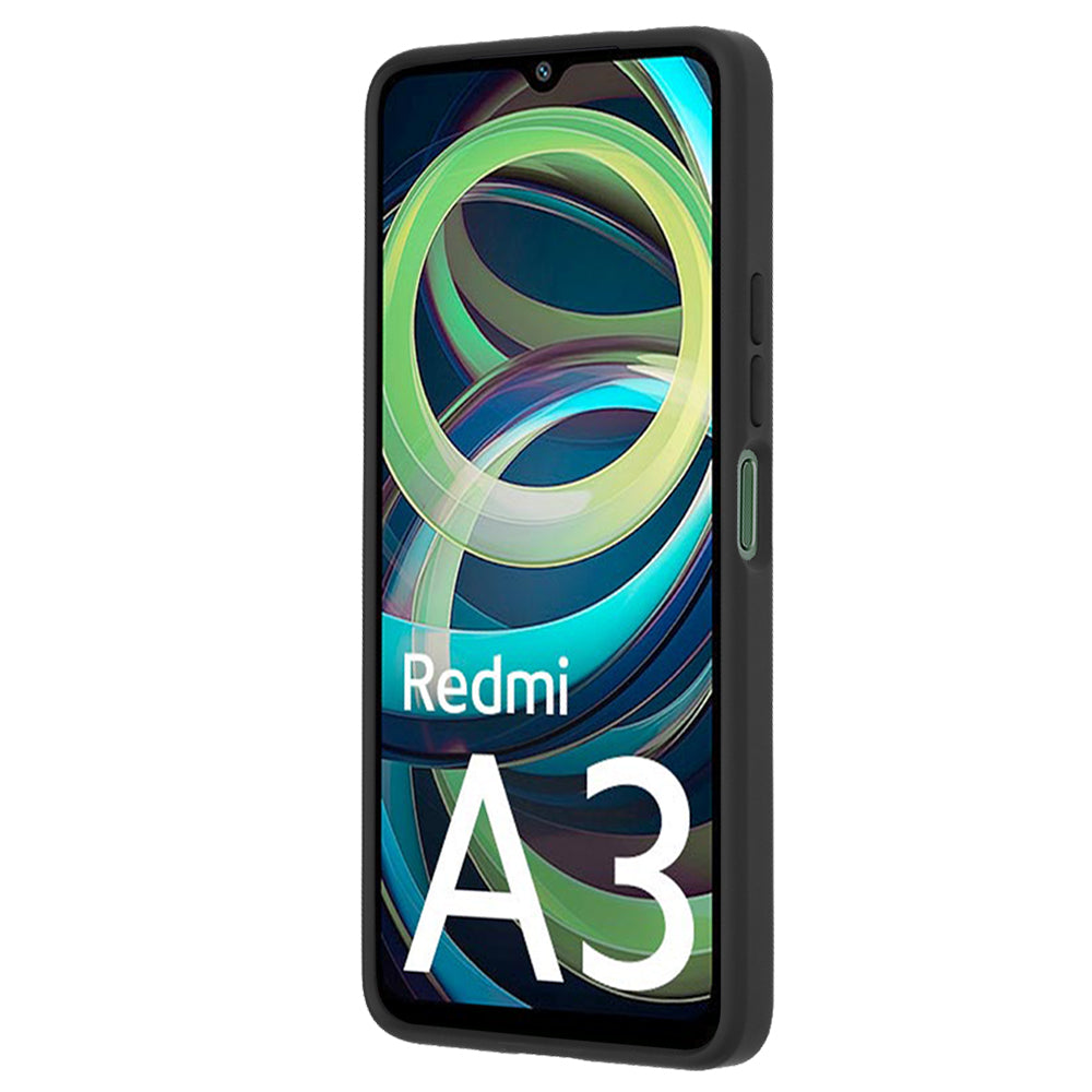 Coque pour Xiaomi Redmi A3x / A3, Techsuit, Glinth, Noire