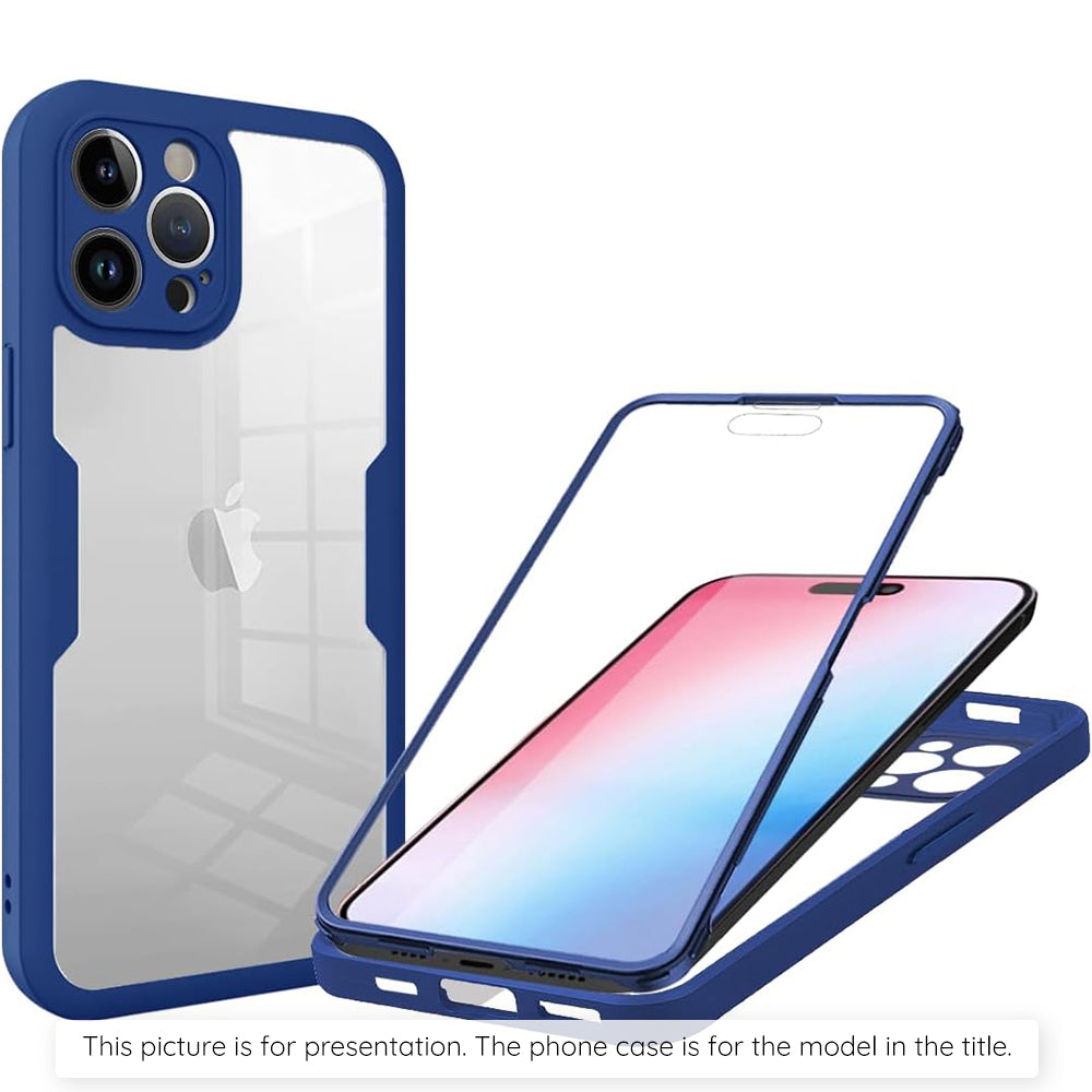 Coque pour Xiaomi Redmi A5 4G (Standard), Techsuit, ColorVerse 360, Bleue