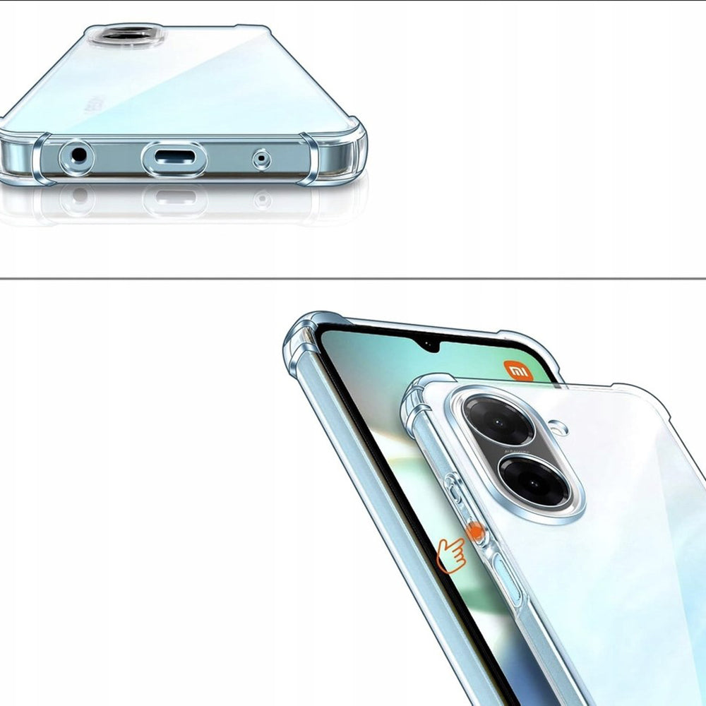 Coque pour Xiaomi Redmi A5 4G (Standard), Techsuit, Antichoc Claire, Transparente