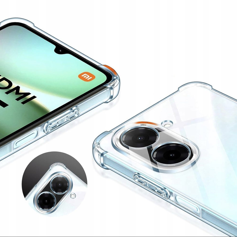 Coque pour Xiaomi Redmi A5 4G (Standard), Techsuit, Antichoc Claire, Transparente