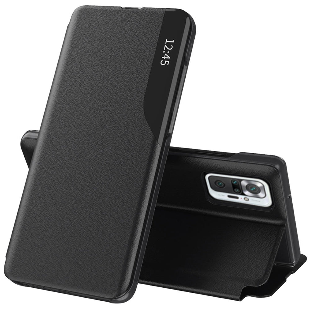 Coque pour Xiaomi Redmi Note 10 Pro Max / Note 10 Pro, Techsuit, eFold, Noire