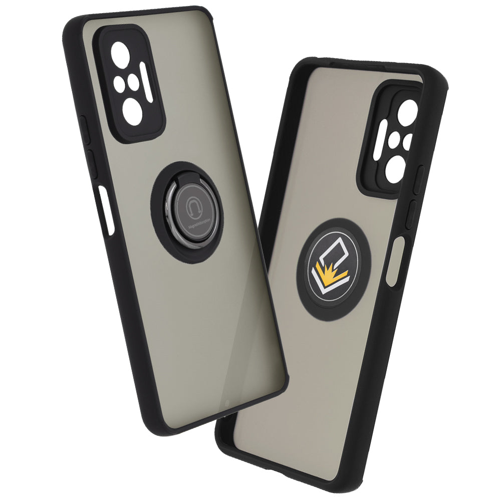 Coque pour Xiaomi Redmi Note 10 Pro Max / Note 10 Pro, Techsuit, Glinth, Noire