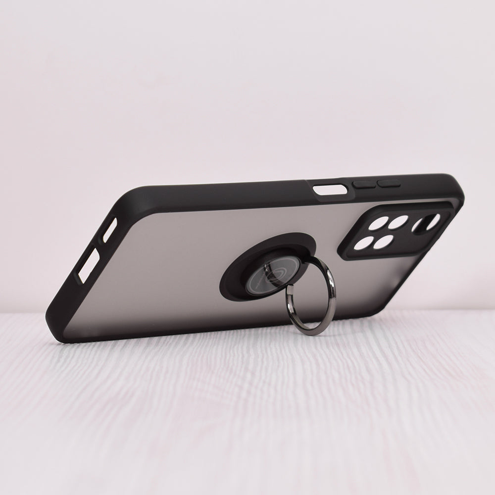 Coque pour Xiaomi Redmi Note 11 Pro+ 5G, Techsuit, Glinth, Noire