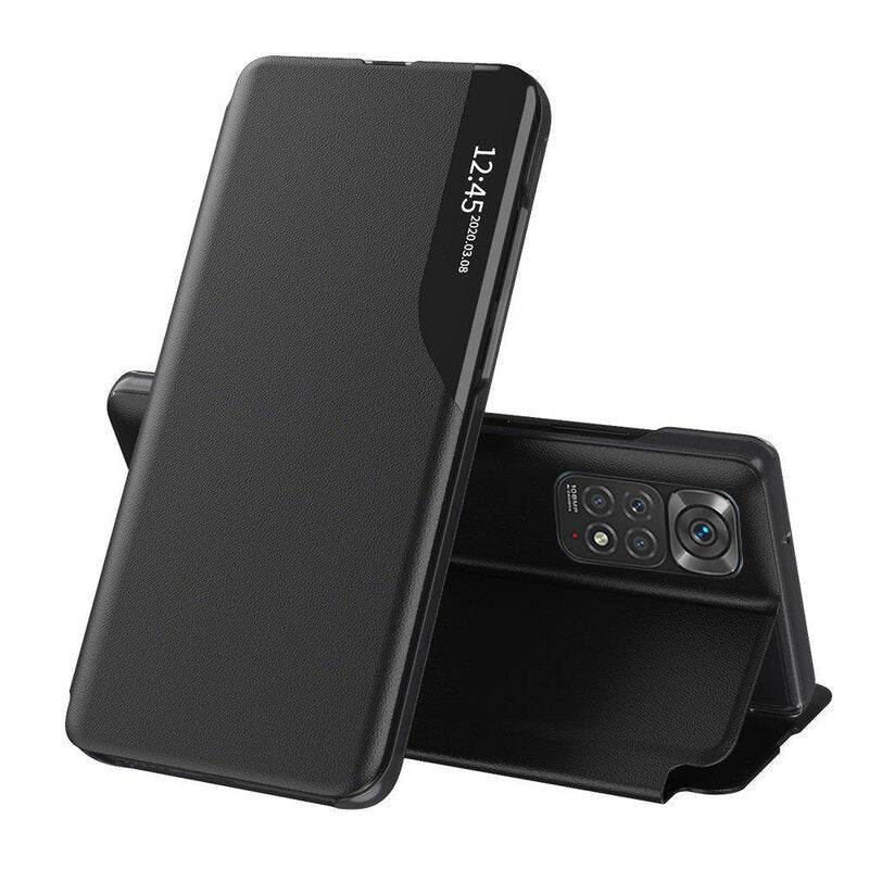 Coque pour Xiaomi Redmi Note 11S / Note 11, Techsuit, eFold, Noire