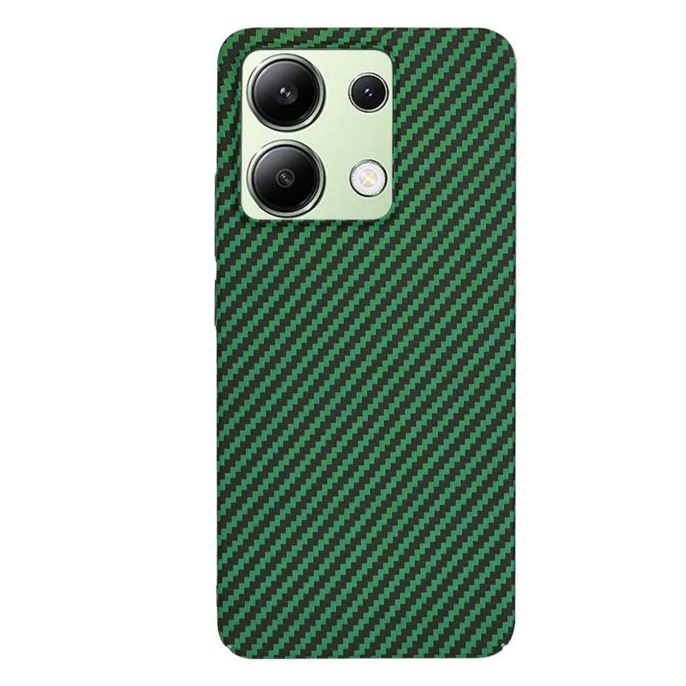 Coque pour Xiaomi Redmi Note 13 4G, Techsuit, Carbonite FiberShell, Vert
