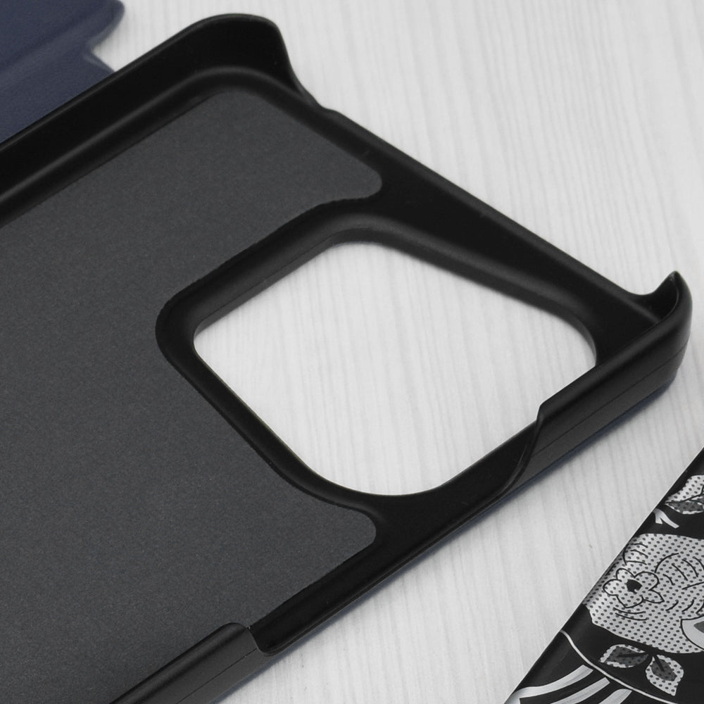 Coque pour Xiaomi Redmi Note 13 4G, Techsuit, eFold, Bleu Foncé