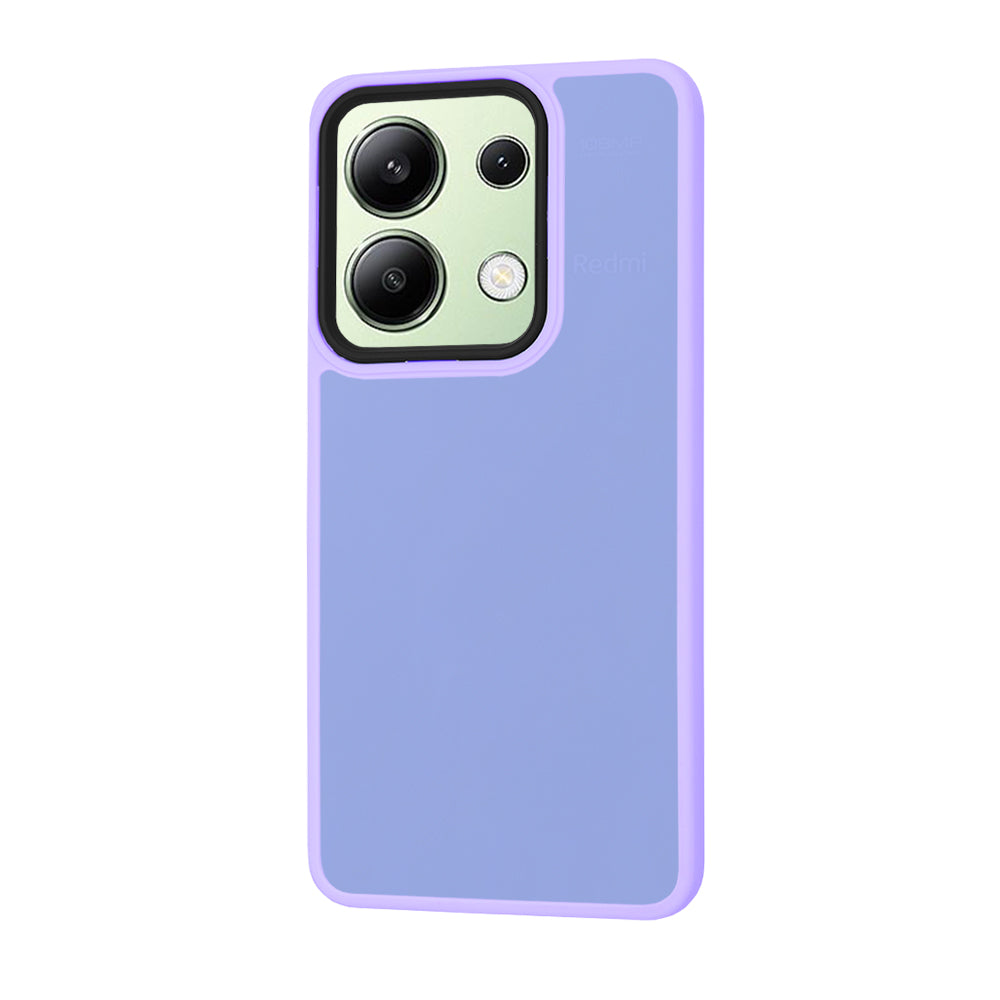 Coque pour Xiaomi Redmi Note 13 4G, Techsuit, HaloFrost, Violet Clair