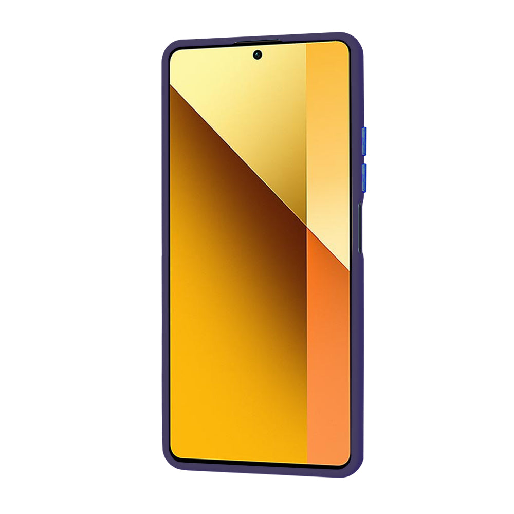 Coque pour Xiaomi Redmi Note 13 5G, Techsuit, HaloFrost, Bleu marine