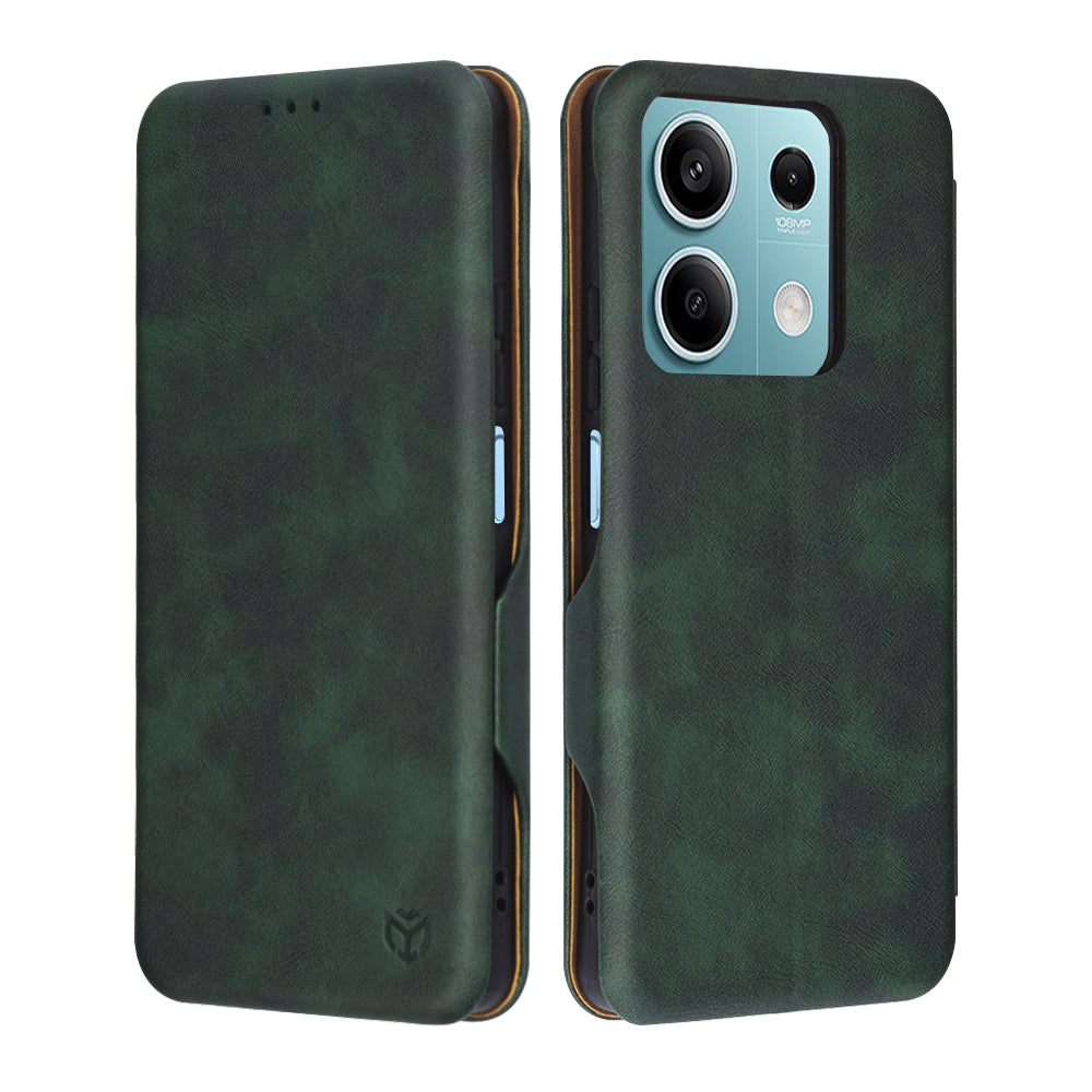 Coque pour Xiaomi Redmi Note 13 5G, Techsuit, Safe Wallet Plus, Vert