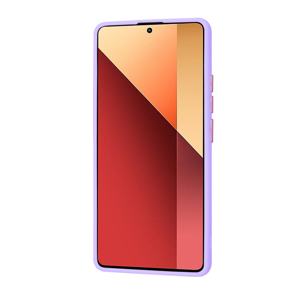 Coque pour Xiaomi Redmi Note 13 Pro 4G / Poco M6 Pro 4G, Techsuit, HaloFrost, Violet Clair