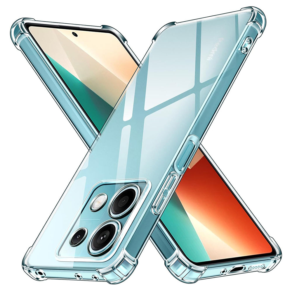 Coque pour Xiaomi Redmi Note 13 Pro 4G / Poco M6 Pro 4G, Techsuit, Antichoc Claire, Transparente