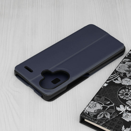 Coque pour Xiaomi Redmi Note 13 Pro+, Techsuit, eFold, Bleu Foncé