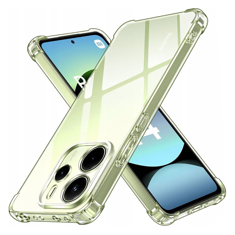 Coque pour Xiaomi Redmi Note 14 4G (Régional), Techsuit, Antichoc Claire, Transparente