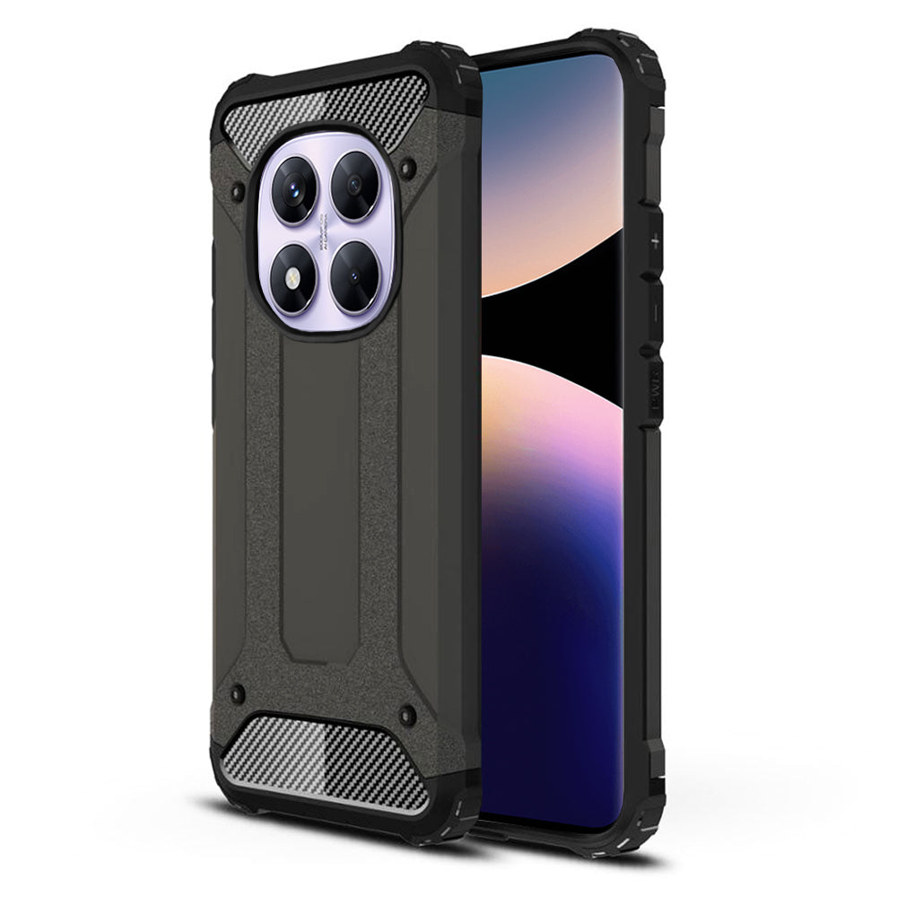 Coque pour Xiaomi Redmi Note 14 Pro 4G, Techsuit, Hybrid Armor, Noire