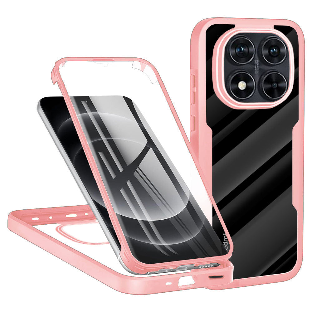Coque pour Xiaomi Redmi Note 14 Pro+ 5G / Note 14 Pro 5G / Poco X7, Techsuit, ColorVerse 360, Rose