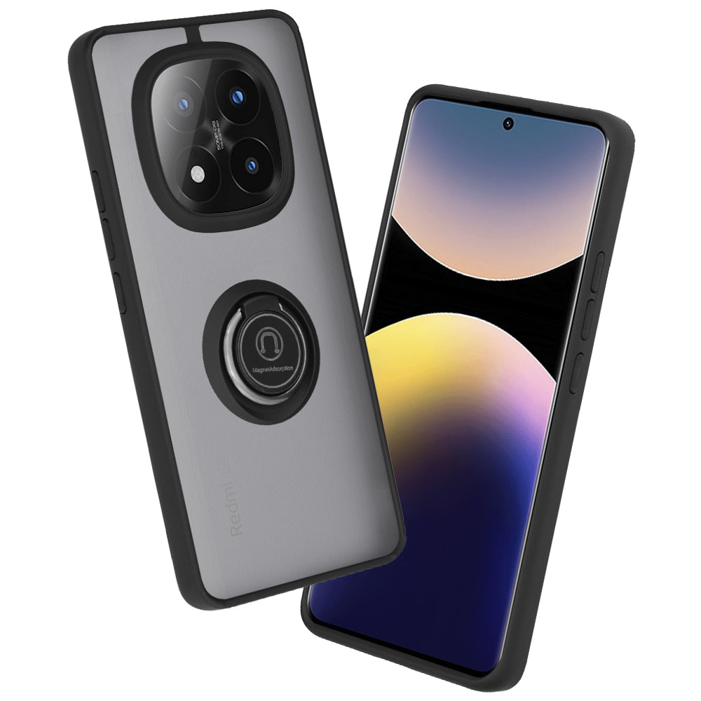Coque pour Xiaomi Redmi Note 14 Pro+ 5G, Techsuit, Glinth, Noire