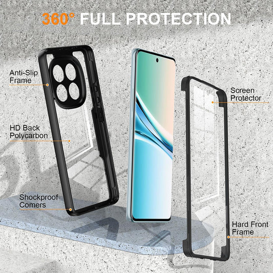 Étui pour Xiaomi Redmi Note 15 4G, Techsuit, ColorVerse 360, Noir