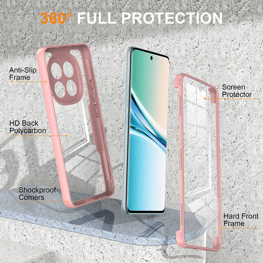 Étui pour Xiaomi Redmi Note 15 4G, Techsuit, ColorVerse 360, Rose