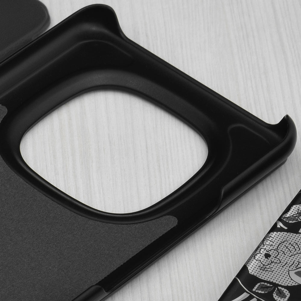 Case for Xiaomi Redmi Note 15 Pro 4G, Techsuit, eFold, Black