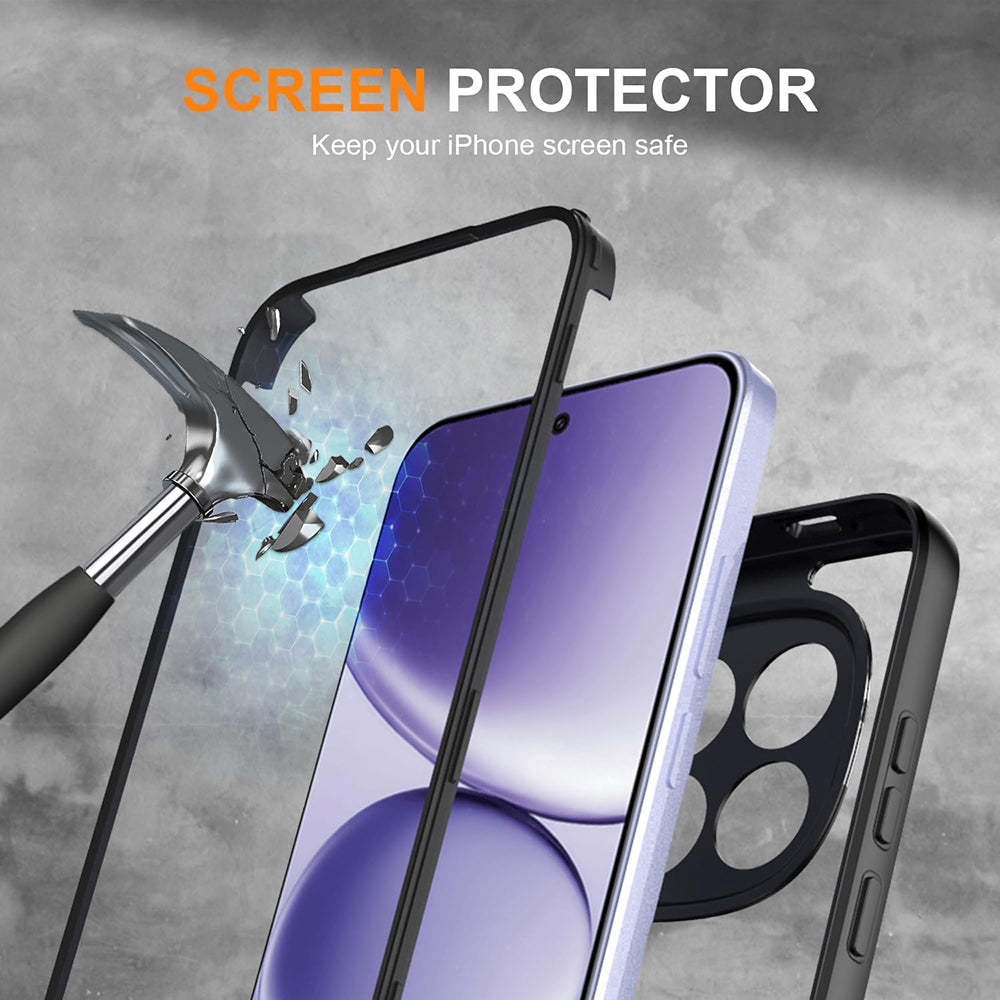 Étui pour Xiaomi Redmi Note 15 Pro 5G, Techsuit, ColorVerse 360, Noir