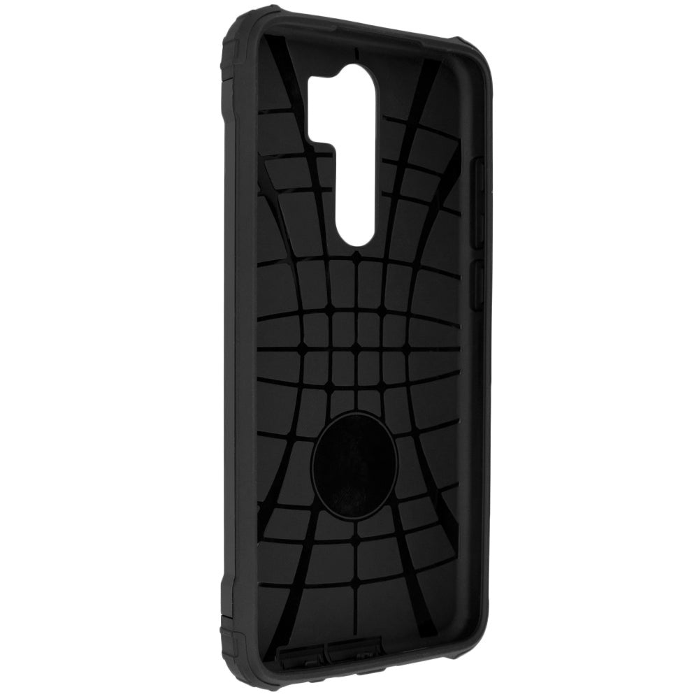 Coque pour Xiaomi Redmi Note 8 Pro, Techsuit, Hybrid Armor, Noire