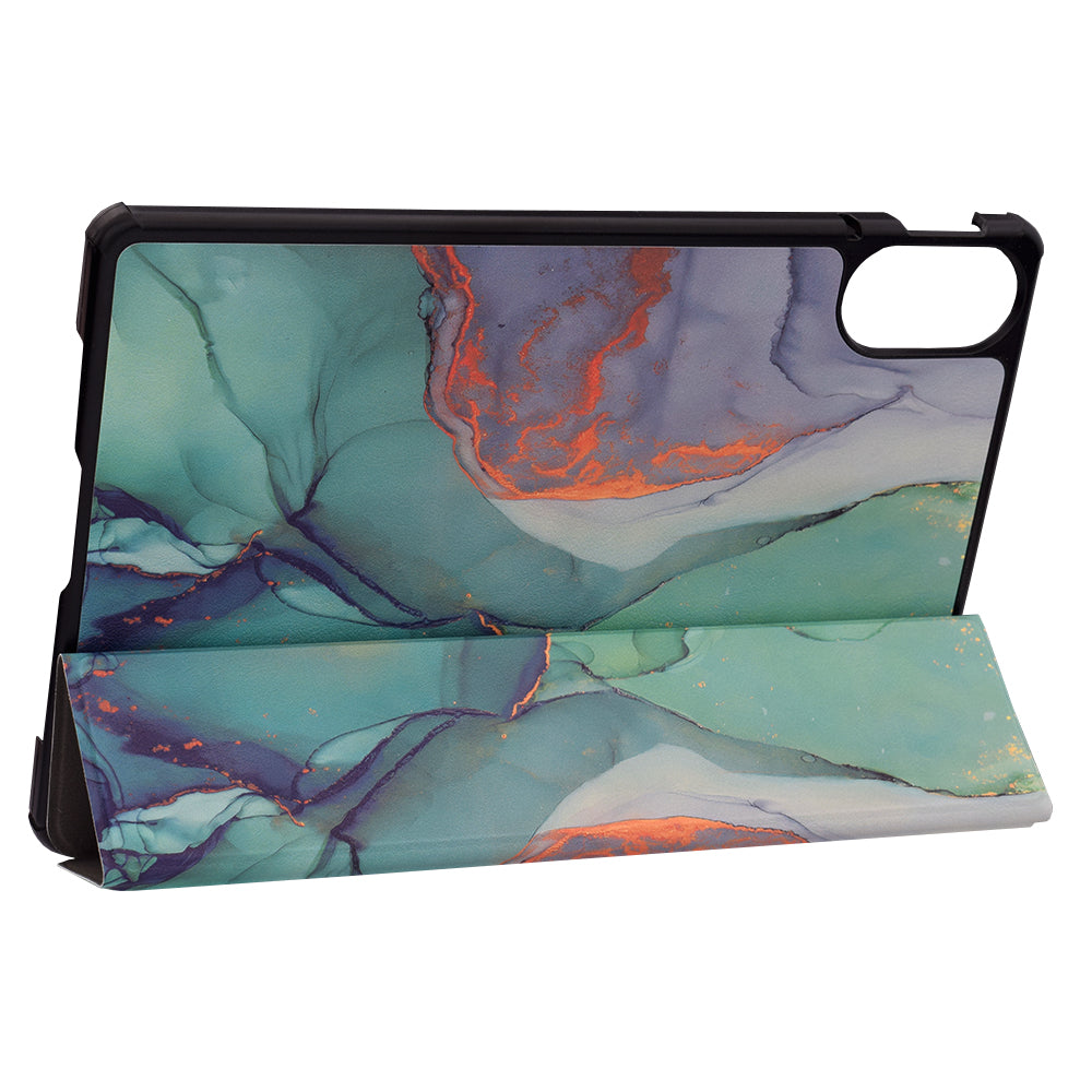 Coque pour Xiaomi Redmi Pad 2, Techsuit, FoldPro Green Time, Multicolore