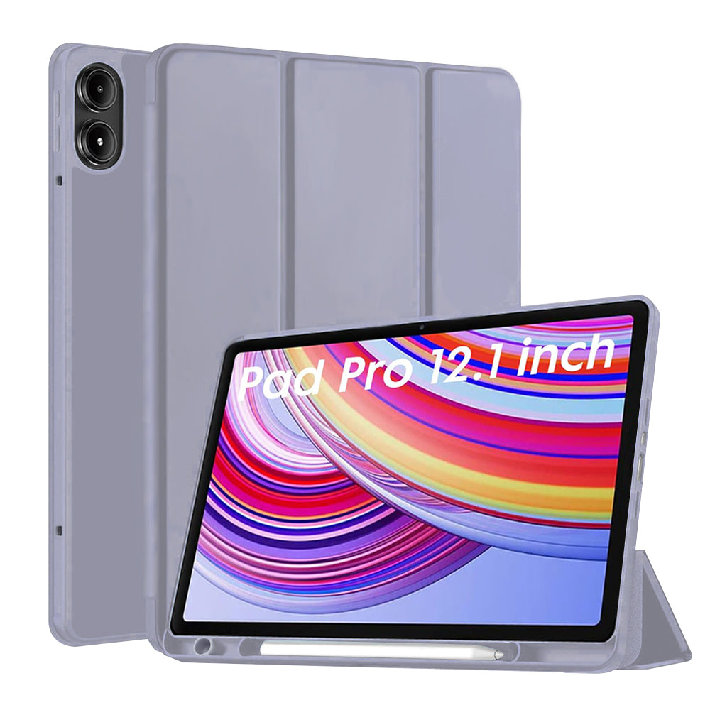 Coque pour Xiaomi Redmi Pad Pro / Pad / Pad Pro 5G, Techsuit, Flex Trifold, Violet
