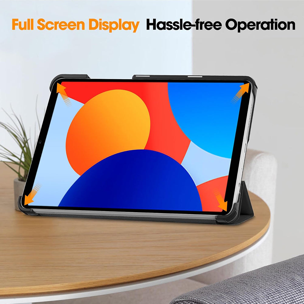 Coque pour Xiaomi Redmi Pad SE 8.7, Techsuit, FoldPro, Noire