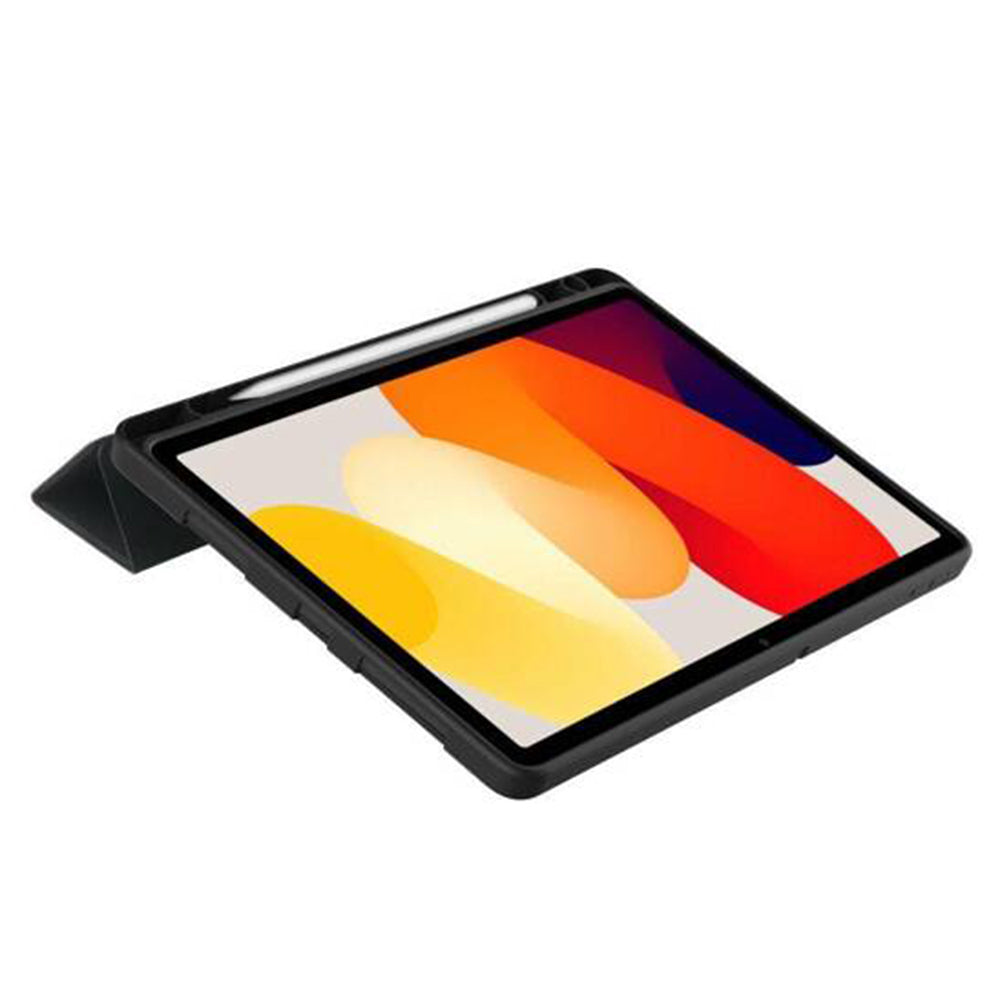 Housse pour Xiaomi Redmi Pad SE, Techsuit, Flex Trifold, Bleu marine