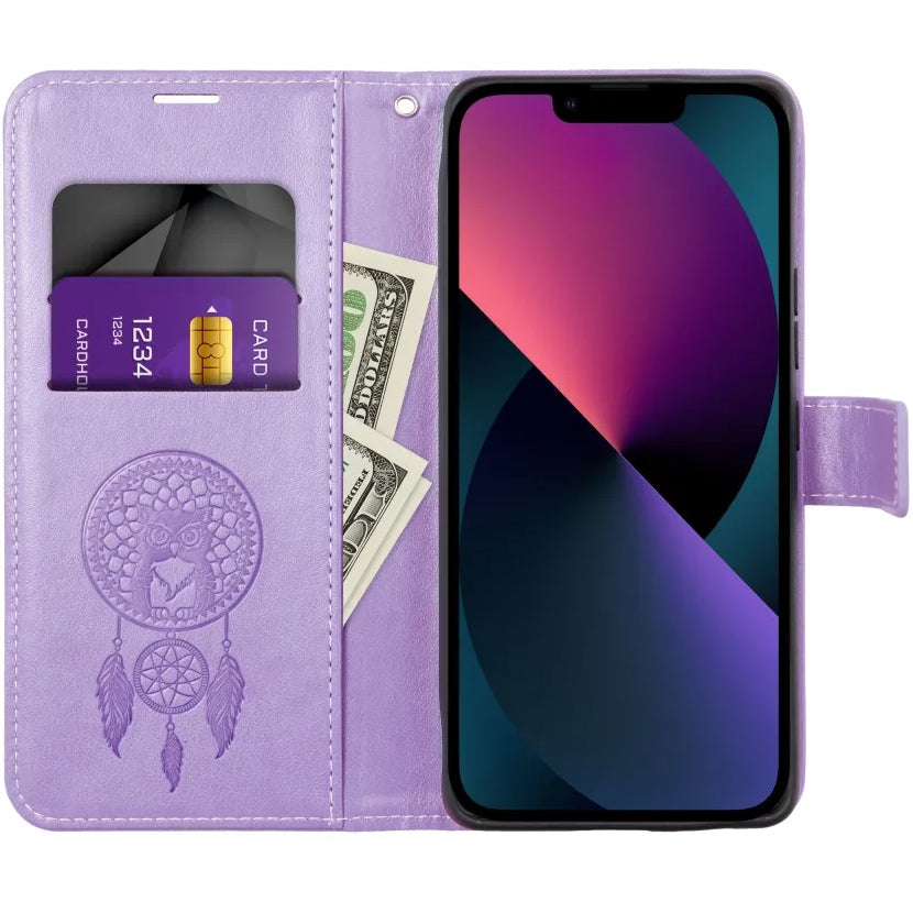 Coque pour Samsung Galaxy A22 5G A226, OEM, MEZZO Dream Catcher, Violet