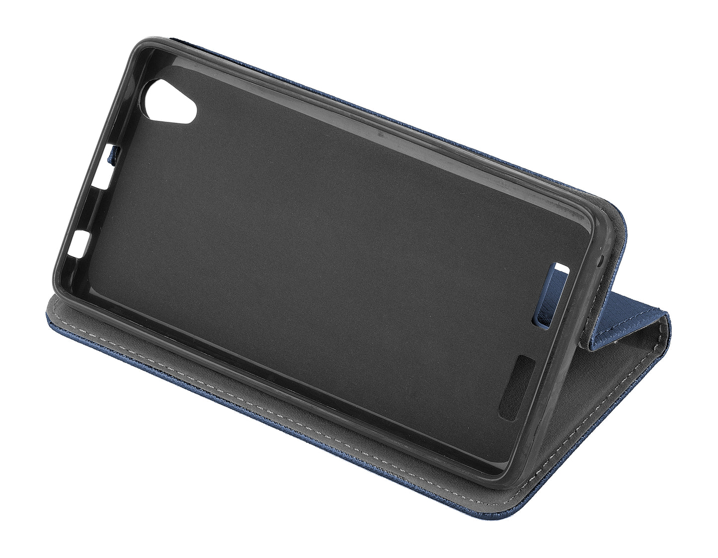 Coque pour Samsung Galaxy A22 5G A226, OEM, Smart Magnet, Bleu marine