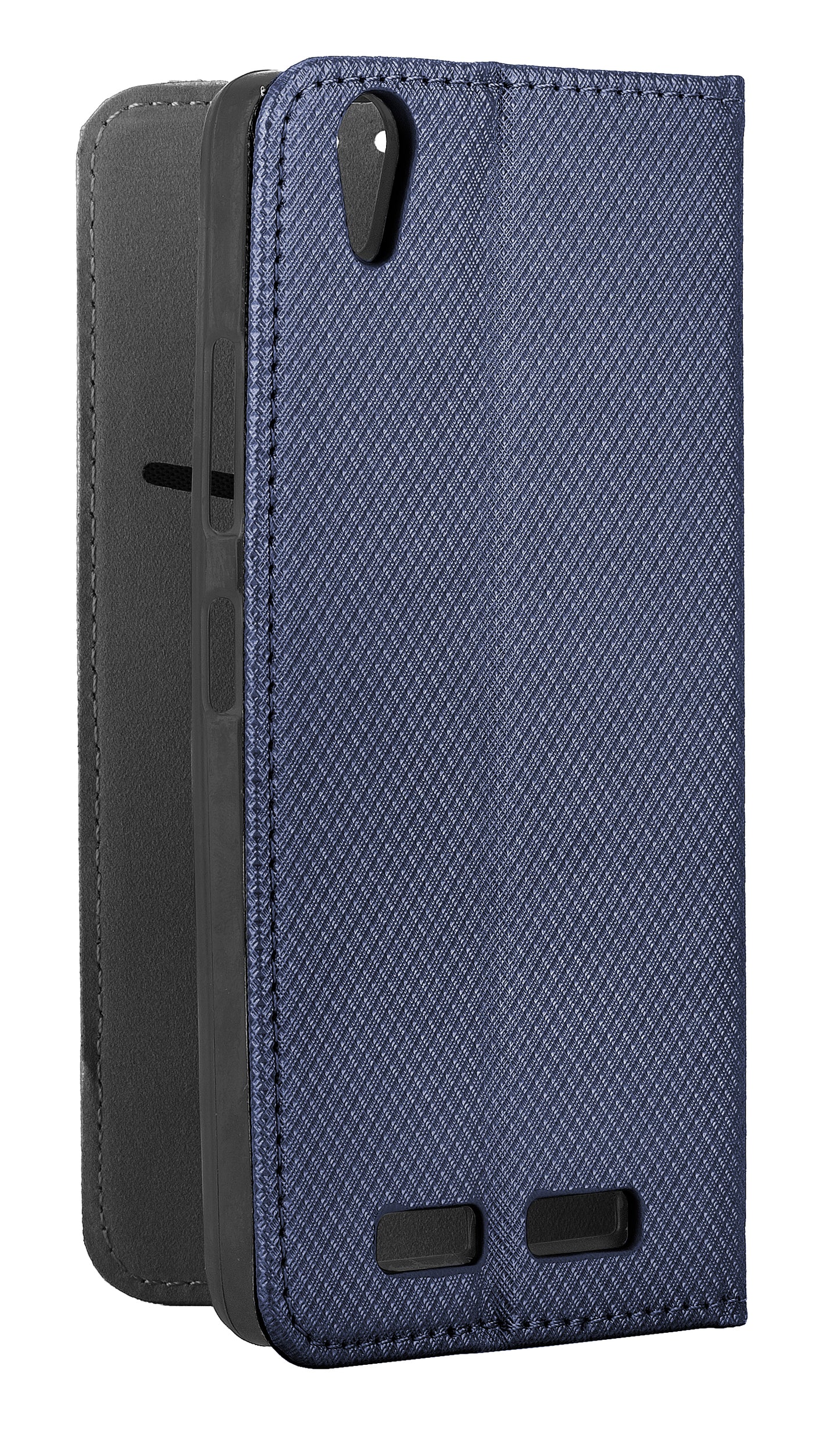 Coque pour Samsung Galaxy J3 (2017) J330, OEM, Smart Magnet, Bleu marine
