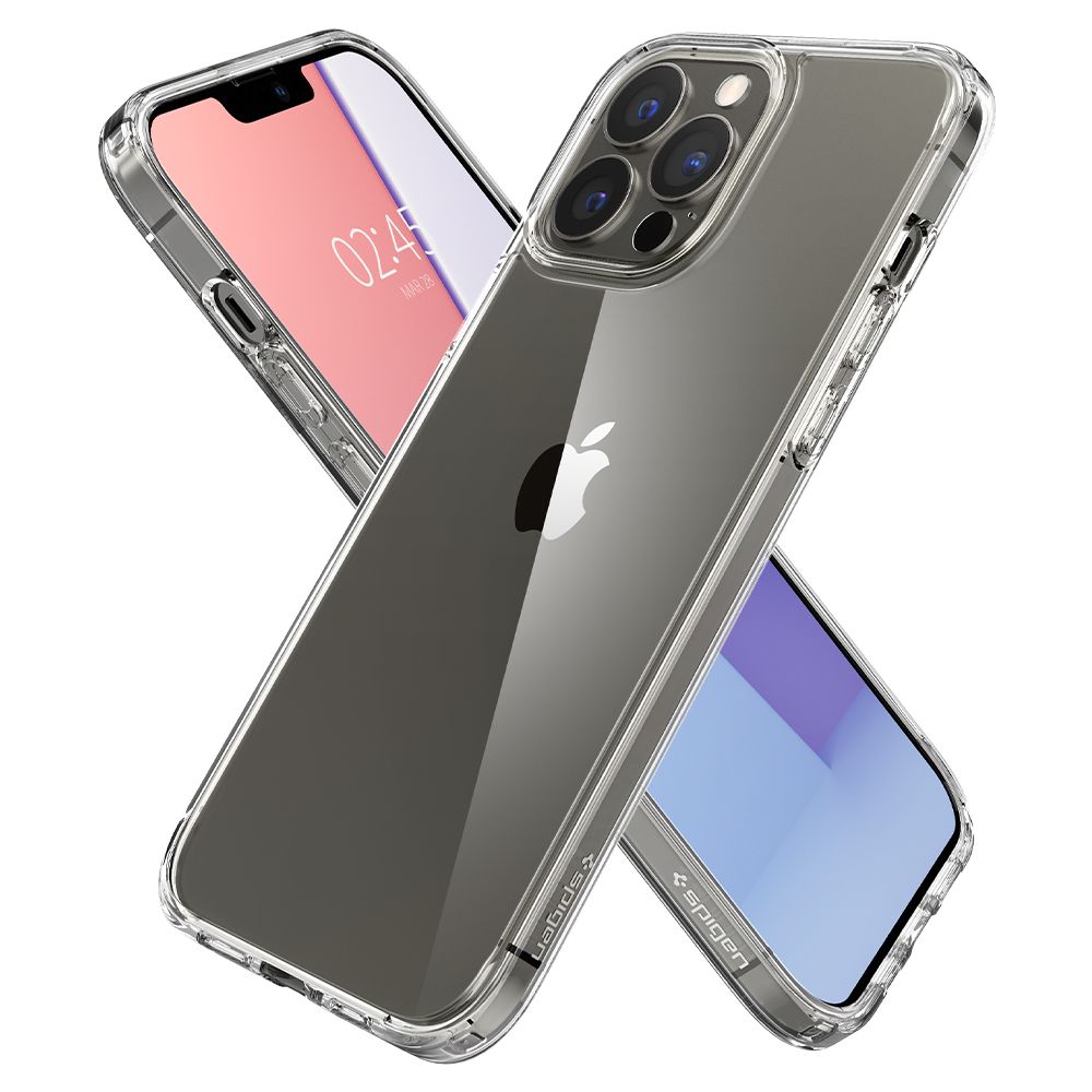 Étui pour Apple iPhone 13 Pro Max, Spigen, Ultra Hybrid, Transparent SPN1759CL