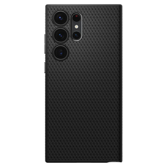 Etui pour Samsung Galaxy S23 Ultra S918, Spigen, Liquid Air, Noir ACS05614