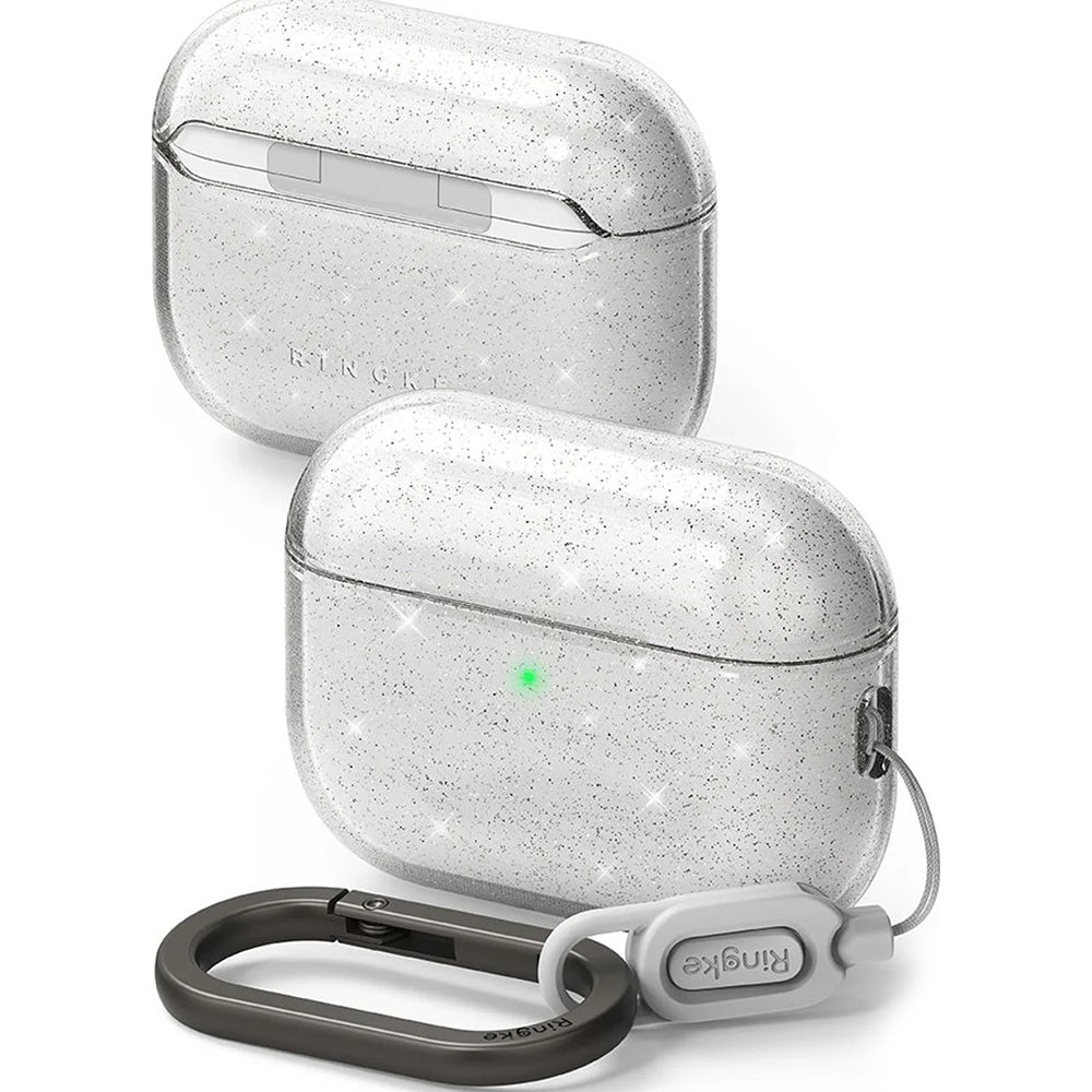 Étui Ringke Air Glitter pour Apple AirPods Pro 3, Transparent