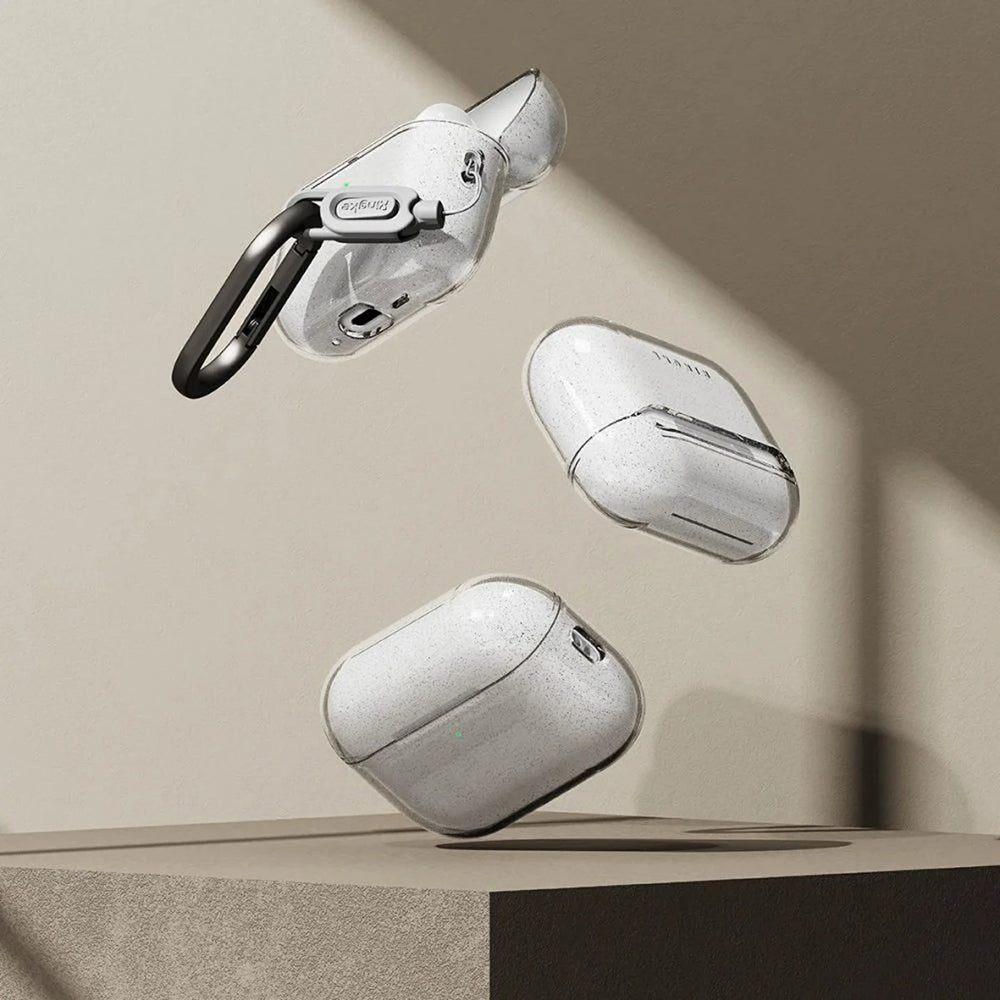 Étui Ringke Air Glitter pour Apple AirPods Pro 3, Transparent