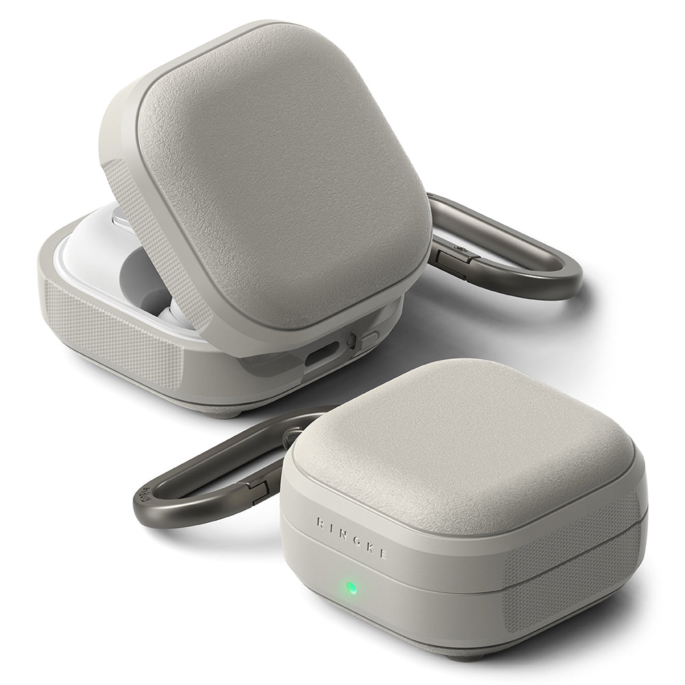 Étui Ringke Onyx Magnetic pour Samsung Galaxy Buds4 / Buds4 Pro, Gris