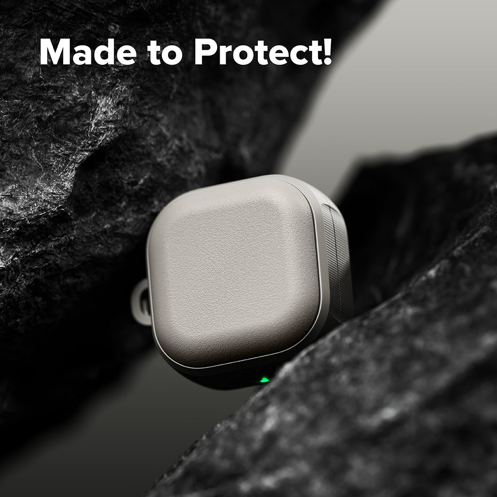 Étui Ringke Onyx Magnetic pour Samsung Galaxy Buds4 / Buds4 Pro, Gris