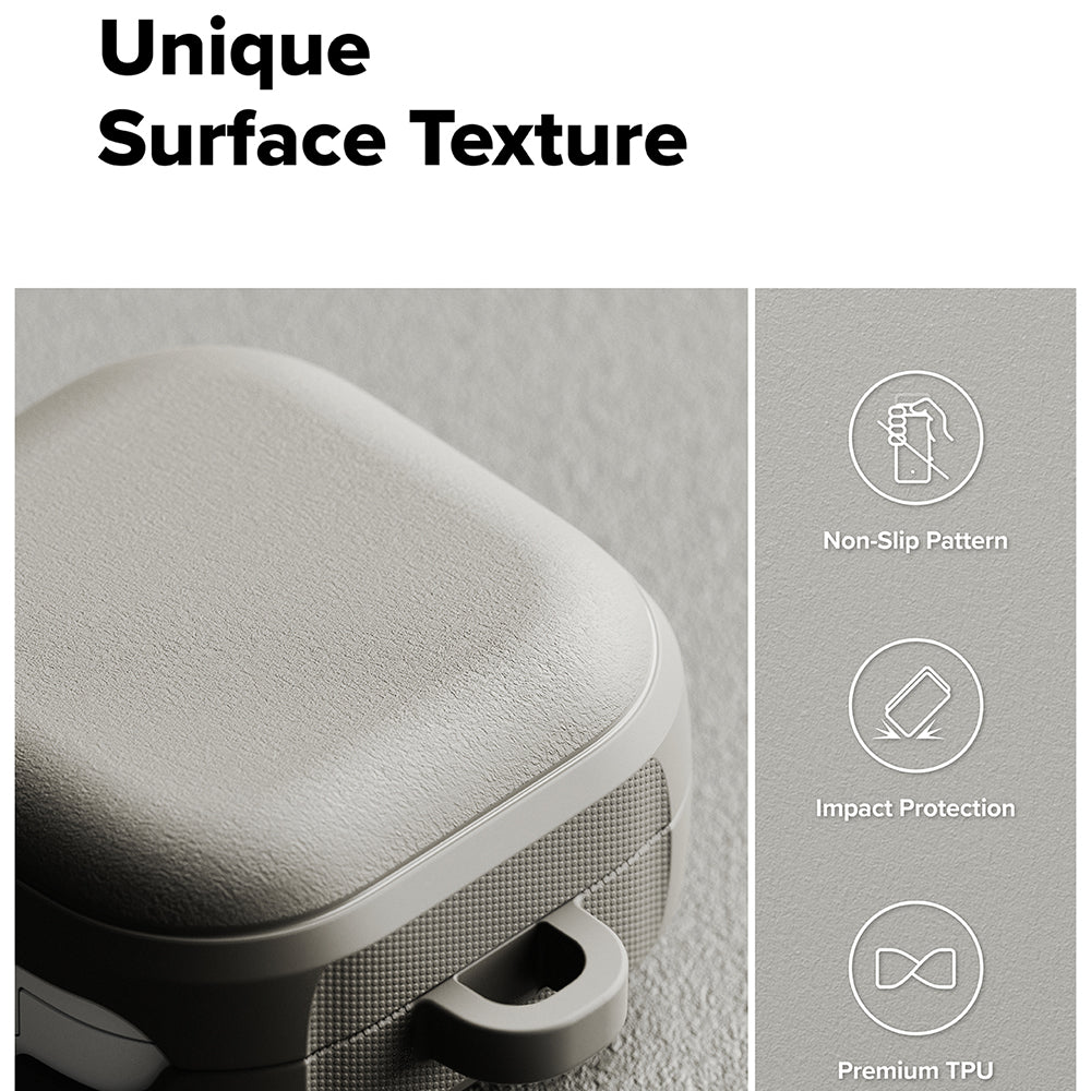 Étui Ringke Onyx Magnetic pour Samsung Galaxy Buds4 / Buds4 Pro, Gris