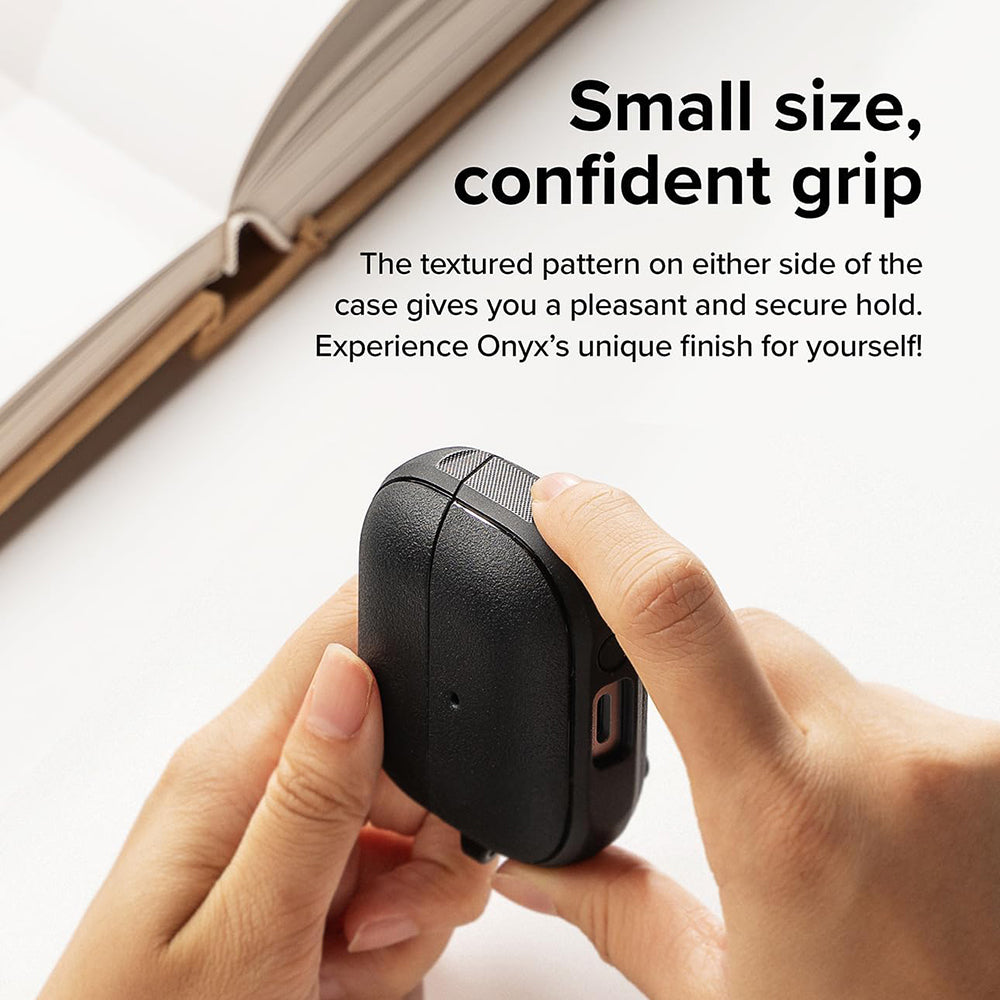 Coque Ringke Onyx Magnétique pour Samsung Galaxy Buds3 FE / Buds3 Pro / Buds3, Noire