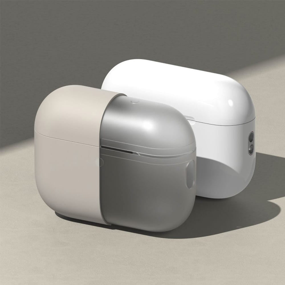 Étui Ringke pour Apple AirPods Pro 3, Crème