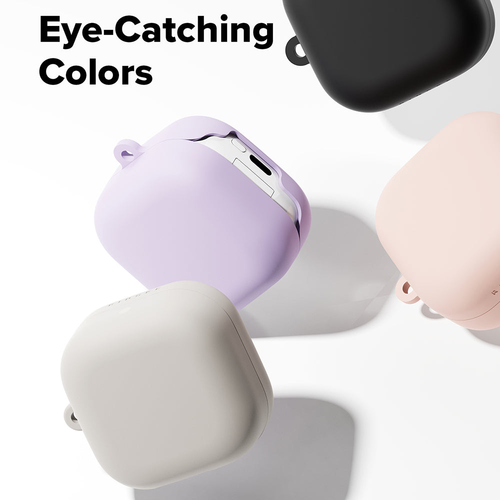 Étui Ringke pour Samsung Galaxy Buds4 / Buds4 Pro, Crème