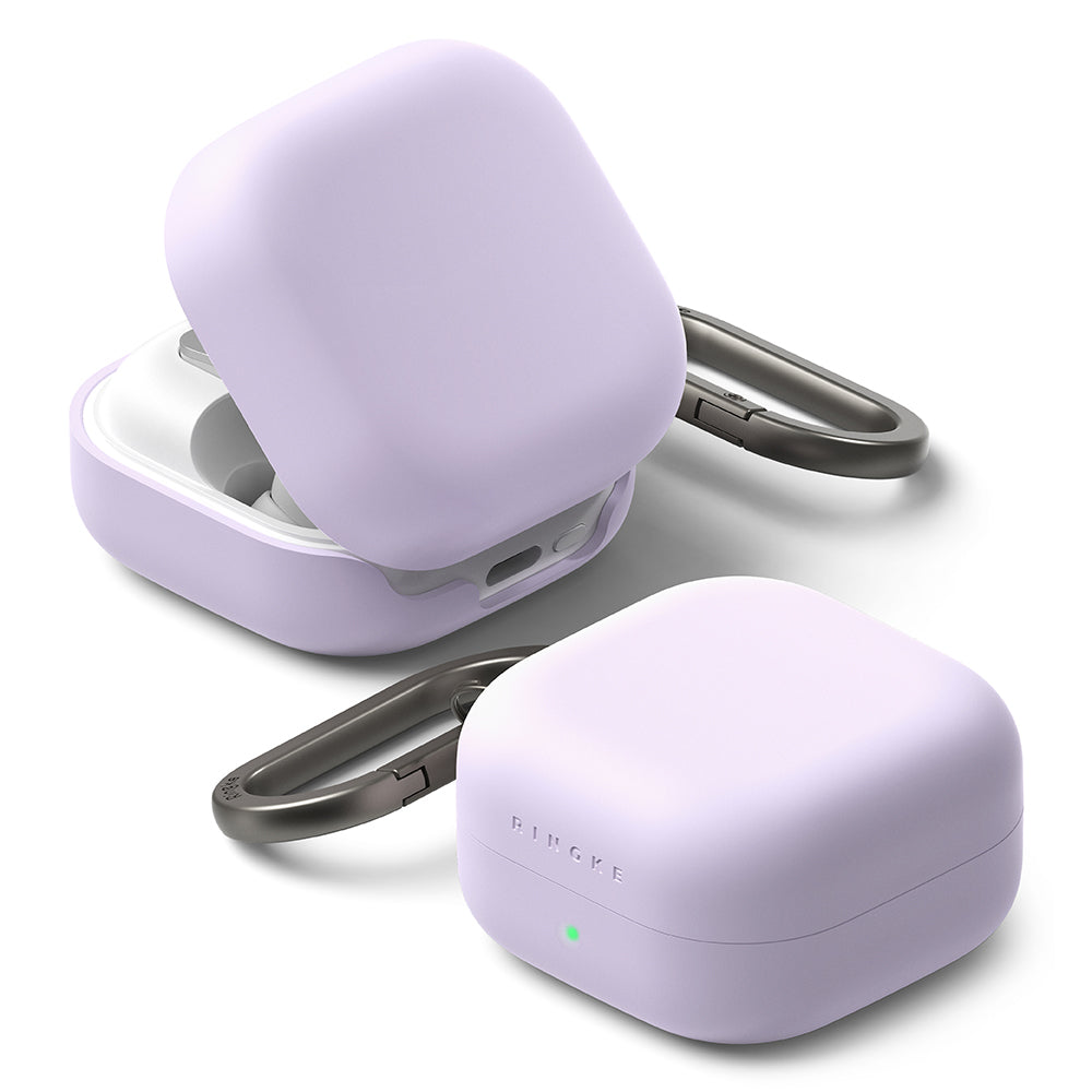 Étui Ringke pour Samsung Galaxy Buds4 / Buds4 Pro, Violet Clair