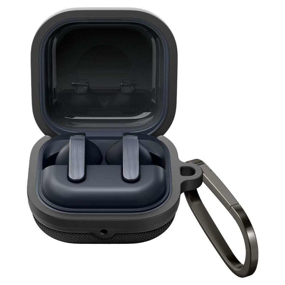 Housse Spigen Classic Fit pour Samsung Galaxy Buds4 / Buds4 Pro, Noir Mat ACS11203