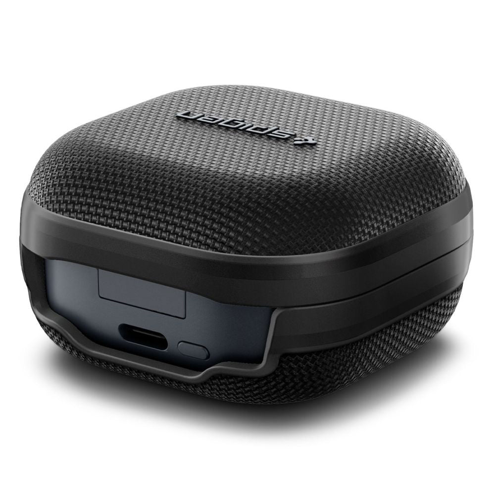 Housse Spigen Classic Fit pour Samsung Galaxy Buds4 / Buds4 Pro, Noir Mat ACS11203