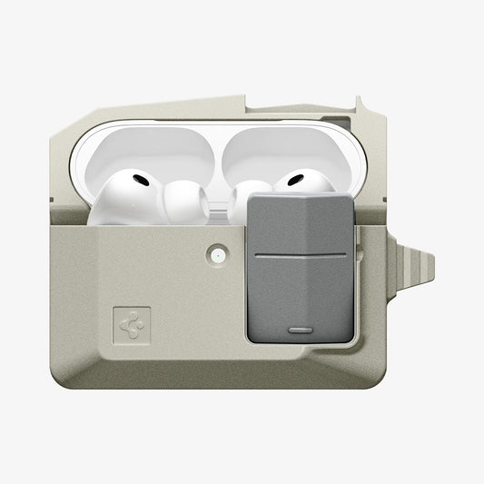 Étui Spigen Classic LS pour Apple AirPods Pro 3, Crème ACS10978