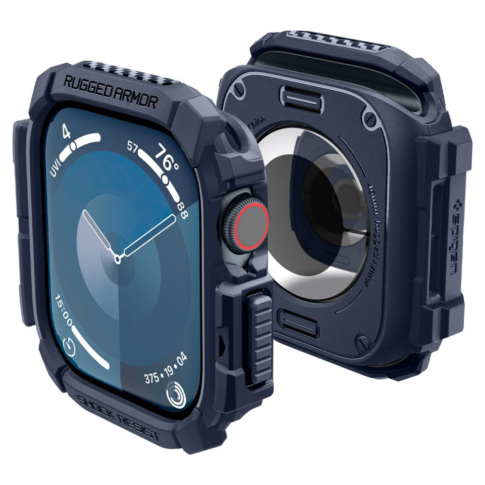 Spigen Rugged Armor Case for Apple Watch Series 10 / 11 46mm, Navy ACS08599